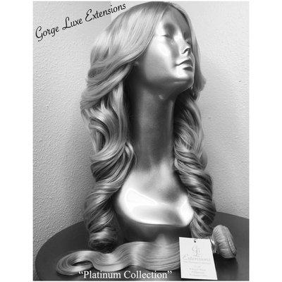 Platinum Custom Wig with Lace Frontal