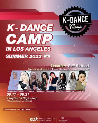 Join the K-Dance Camp this summer with WJ special discount offers! 
Location in both New York and Los Angeles