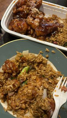 C11. Sesame Chicken Dinner Combo