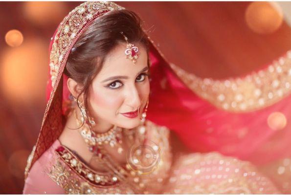 South Asian Bride hair and makeup