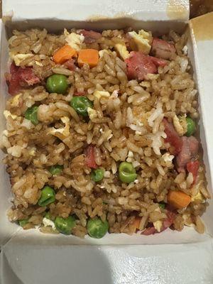 Pork fried rice