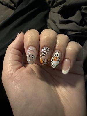 Halloween nails by Nana