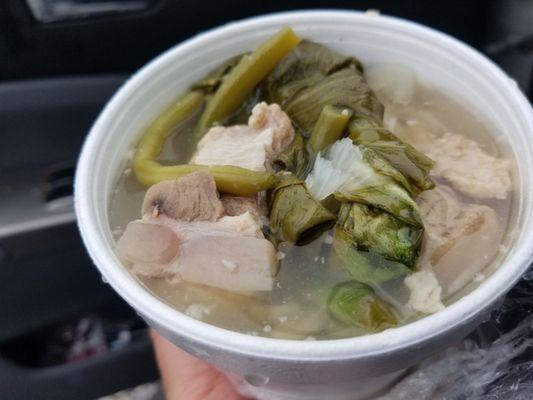 Pork rib sinigang