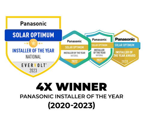 Solar Optimum has been awarded 2023 Panasonic National Installer of the Year!