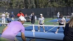 Typical Pickleball Day at the Club