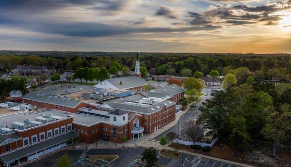 Our campus is located on Johnson Ferry Rd in East Cobb.