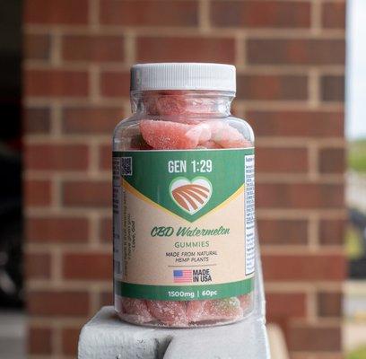 Our all time favorite CBD gummies: Watermelon!!