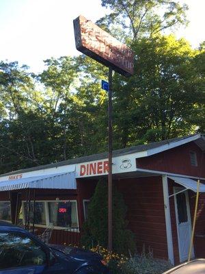 Mikes famous diner!