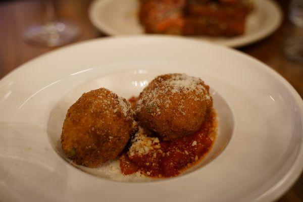 Arancini - cut these open and immense flavor spilled out