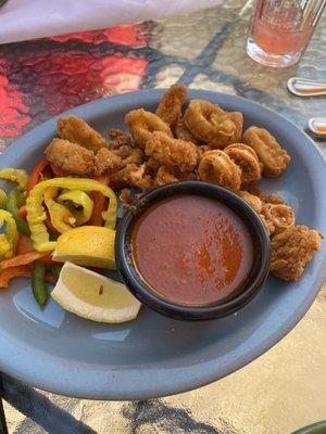 Calamari.  Tasty.