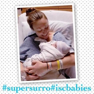 One of our amazing Surrogates gave birth to this adorable bundle of joy today!! #iscbabies #supersurrogate