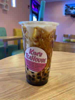 Tiger Brown Sugar with Boba