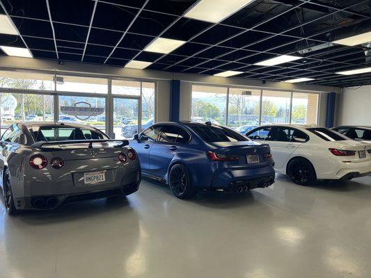 Front Door: Such a clean dealership, there wasn't even a speck of dust to be found on any of the vehicles. There's so many too choose from.