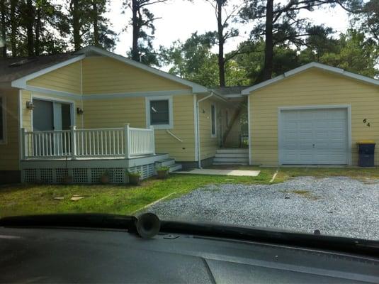 One of the houses I loved! The  inside was beautiful.