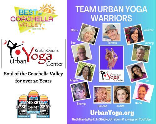 Team Urban Yoga Warriors