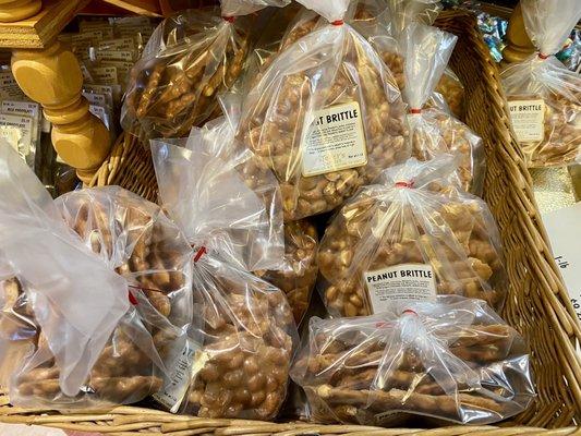 World's best peanut brittle