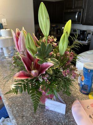 Pink Lily Bouquet! =)