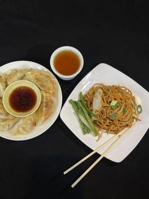 Noodles and dumplings