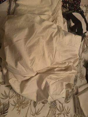 Fitted sheet just balled up, wrinkled