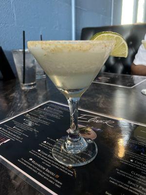 Key lime ‍ martini