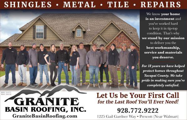 Granite Basin Roofing