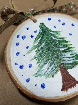 Hand painted ornament