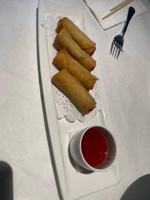 Spring rolls - typical frozen and tasty lol