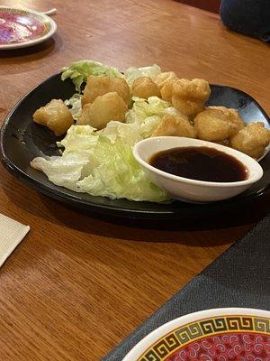 Minced Chicken With Fresh Lettuce Wraps (?)