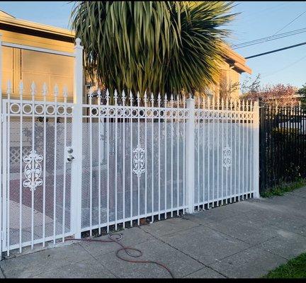 Service door & Front  Gate