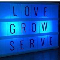 This is our vision statement. LOVE all. GROW disciples.  SERVE community.