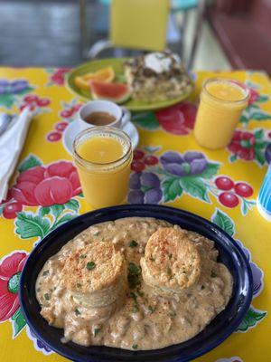 Biscuits and Gravy