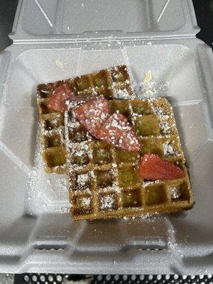 Sweet potato waffle