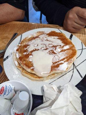 Cinnamon roll pancake