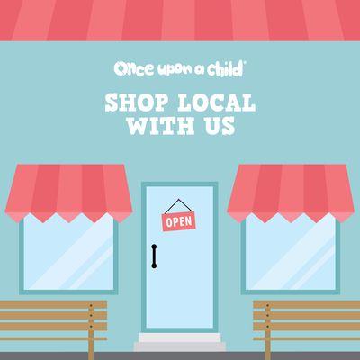 Shop local at Once Upon A Child Erie!