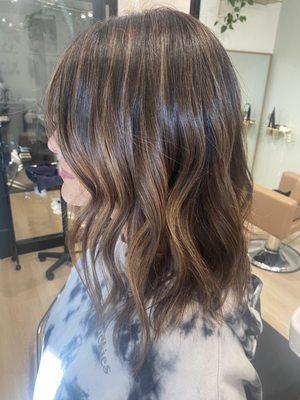 Soft balayage