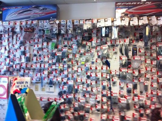 A portion of the TRAXXAS wall.