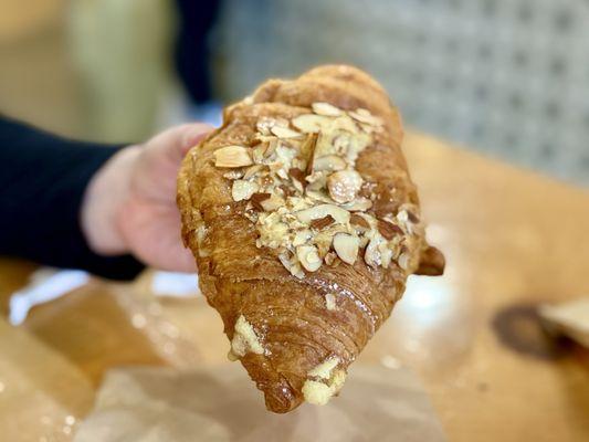 Almond croissant