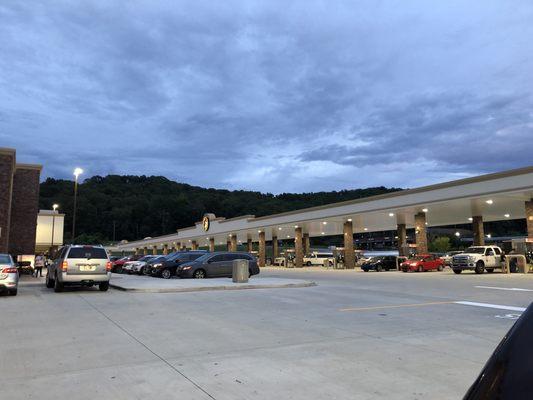 So many gas pumps!