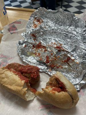 Meatball sub.