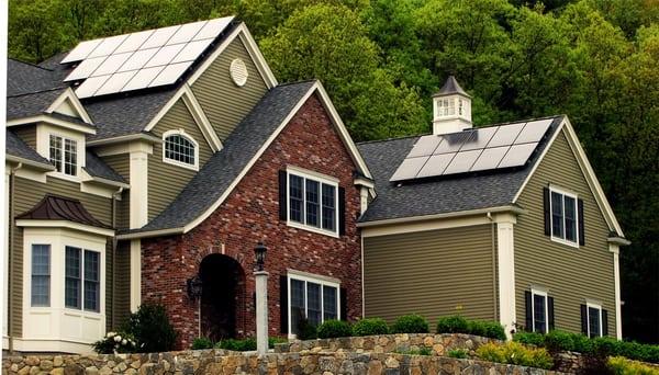 Residential, multi-roof installation by New England Clean Energy