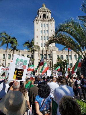 Free the Women of Iran demontration at City Hall 11-5-2022