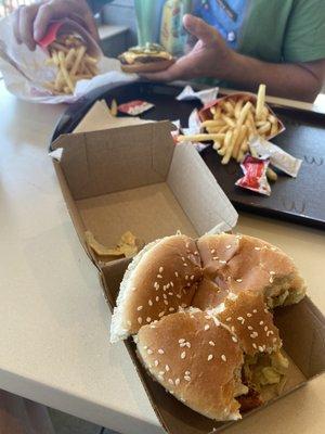 Big Mac Meal & Double Cheeseburger