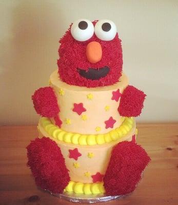 Elmo Cake