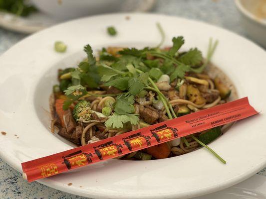 Asian stir fry with Beef