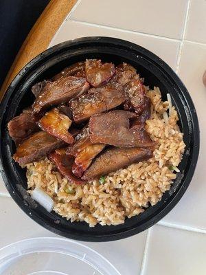 BBQ Boneless Ribs Lunch Special