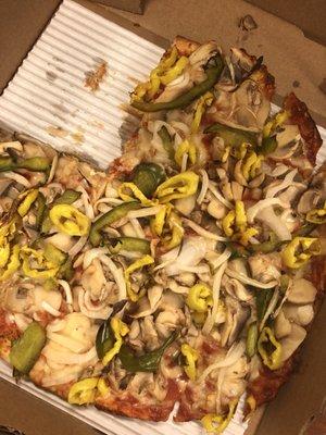 Veggie pizza