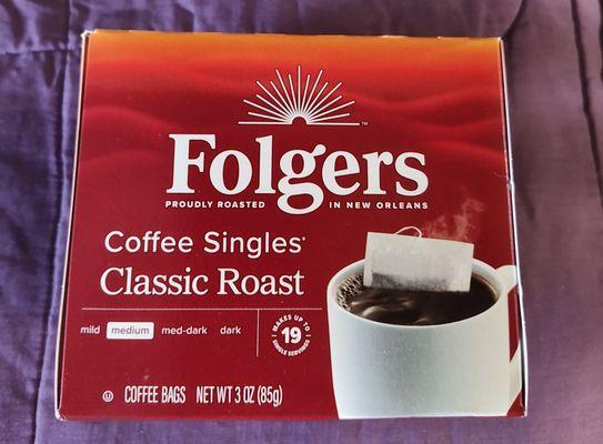 You can't beat Folgers!!!