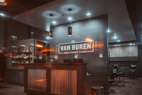 Van Buren Gentlemen's front desk