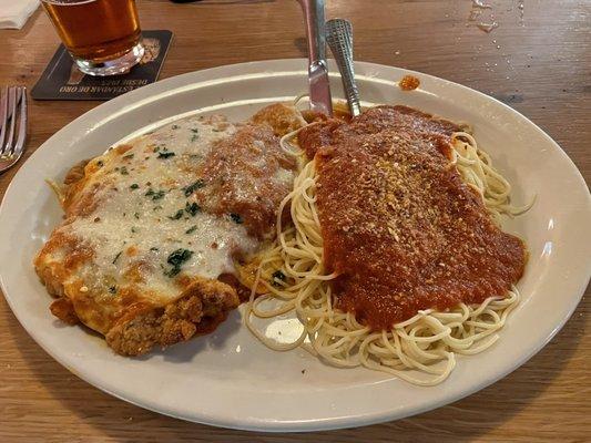 Veal parm. It's red October in Philly!