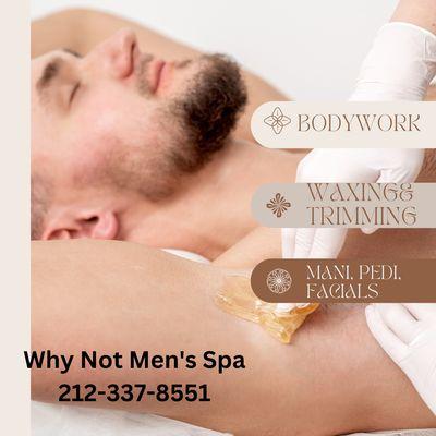 Best Men Spa in Manhattan!
The excellent Bodywork, waxing and trimming, manicure and pedicure, and facials are here!